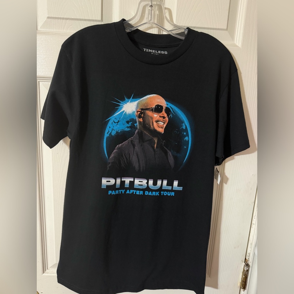 'Party After Dark Tour' Graphic T-Shirt - Black